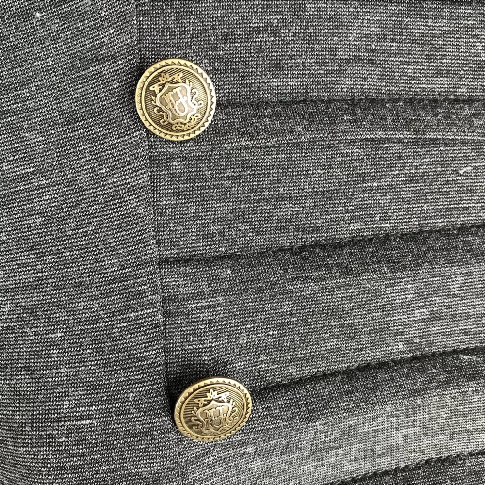 SOLD✨Military Bodycon Dress ✨ Keyhole Back - Picture 5 of 8